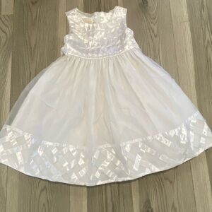 American Princess White Dress Size 3T